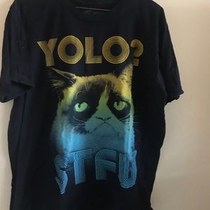 Grumpy cat tee